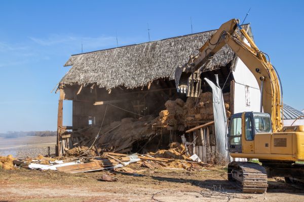 Barn Demolition in Joliet