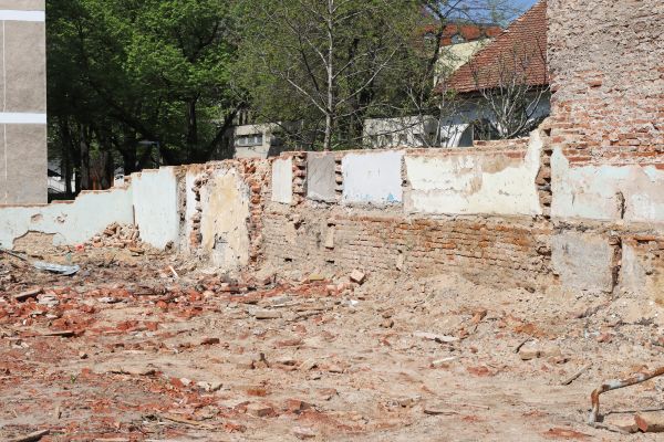 Brick Wall Demolition in Joliet