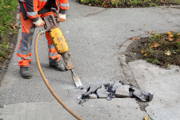 Concrete Sidewalk Removal in Joliet